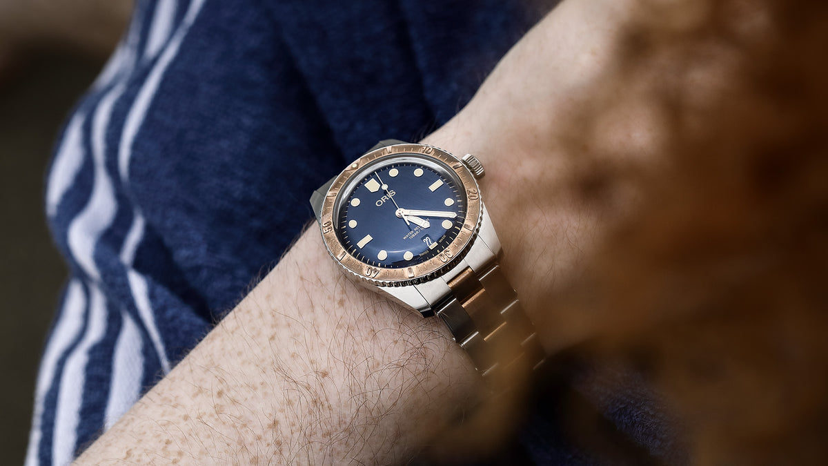 Oris aquis bronze hotsell