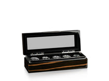Load image into Gallery viewer, Executive 5 Watches Macassar & Black Box