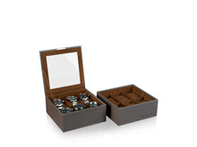 Load image into Gallery viewer, Mirage Watch Box L Brown 6 - Top Part