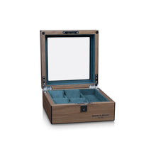 Load image into Gallery viewer, Borneaux 4+ Watches Walnut Box