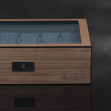 Load image into Gallery viewer, Borneaux 10+ Watches Walnut Box