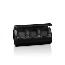 Load image into Gallery viewer, Vintage 3 Watch Roll Black