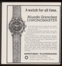 Load image into Gallery viewer, Nivada Grenchen Chronomaster Aviator Sea Diver ref: 9989 8222