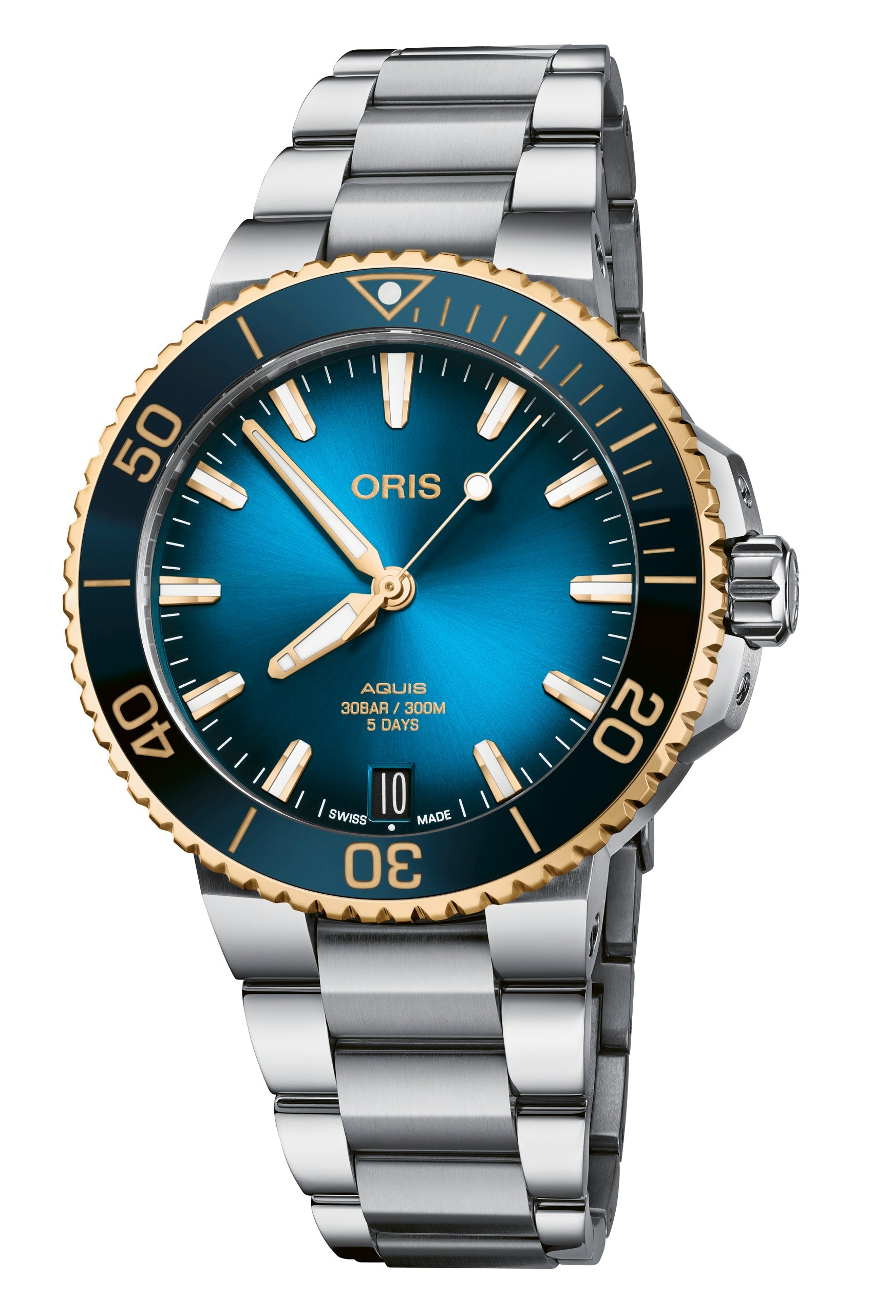 Aquis Date Calibre 400 41.5 mm -  01 400 7769 6355-07 8 22 09PEB