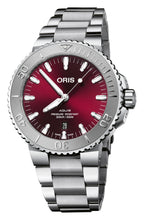 Load image into Gallery viewer, Aquis Date Cherry 43.5 mm- 01 733 7730 4158-07 8 24 05PEB
