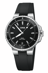 AQUIS DATE DIAMONDS 36.50 mm 01 733 7792 4194-07 4 19 64FC