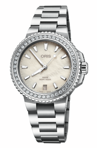 AQUIS DATE DIAMONDS 36.50 mm 01 733 7792 4956–07 8 19 05P