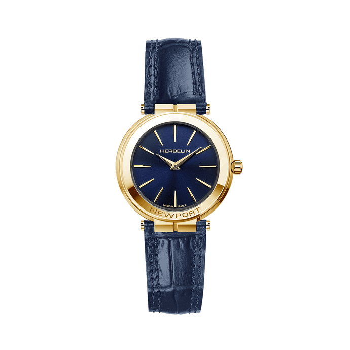 Michel herbelin gold watch sale