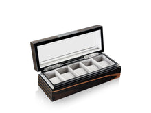 Load image into Gallery viewer, Executive 5 Watches Macassar &amp; Gray Box
