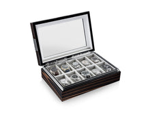 Load image into Gallery viewer, Executive 10 Watches Macassar &amp; Gray Box
