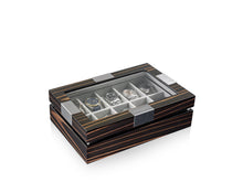 Load image into Gallery viewer, Executive 10 Watches Macassar &amp; Gray Box
