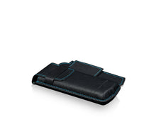 Charger l'image dans la galerie, Mondo Saffiano Black &amp; Blue
