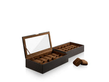 Load image into Gallery viewer, Watch Box XL Brown 12 - Bottom Part
