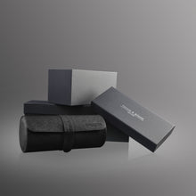 Load image into Gallery viewer, Rondo 3 Watch Roll Black &amp; Purple
