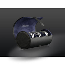 Load image into Gallery viewer, Rondo 3 Watch Roll Black &amp; Blue
