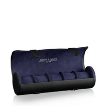 Charger l'image dans la galerie, Rondo 5 Watch Roll Black &amp; Blue
