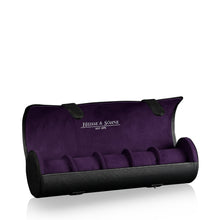 Charger l'image dans la galerie, Rondo 5 Watch Roll Black &amp; Purple
