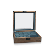 Load image into Gallery viewer, Borneaux 10+ Watches Walnut Box
