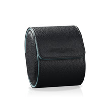 Charger l'image dans la galerie, Charles Single Watch Roll Black &amp; Turquoise
