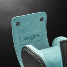 Charger l'image dans la galerie, Charles Single Watch Roll Black &amp; Turquoise
