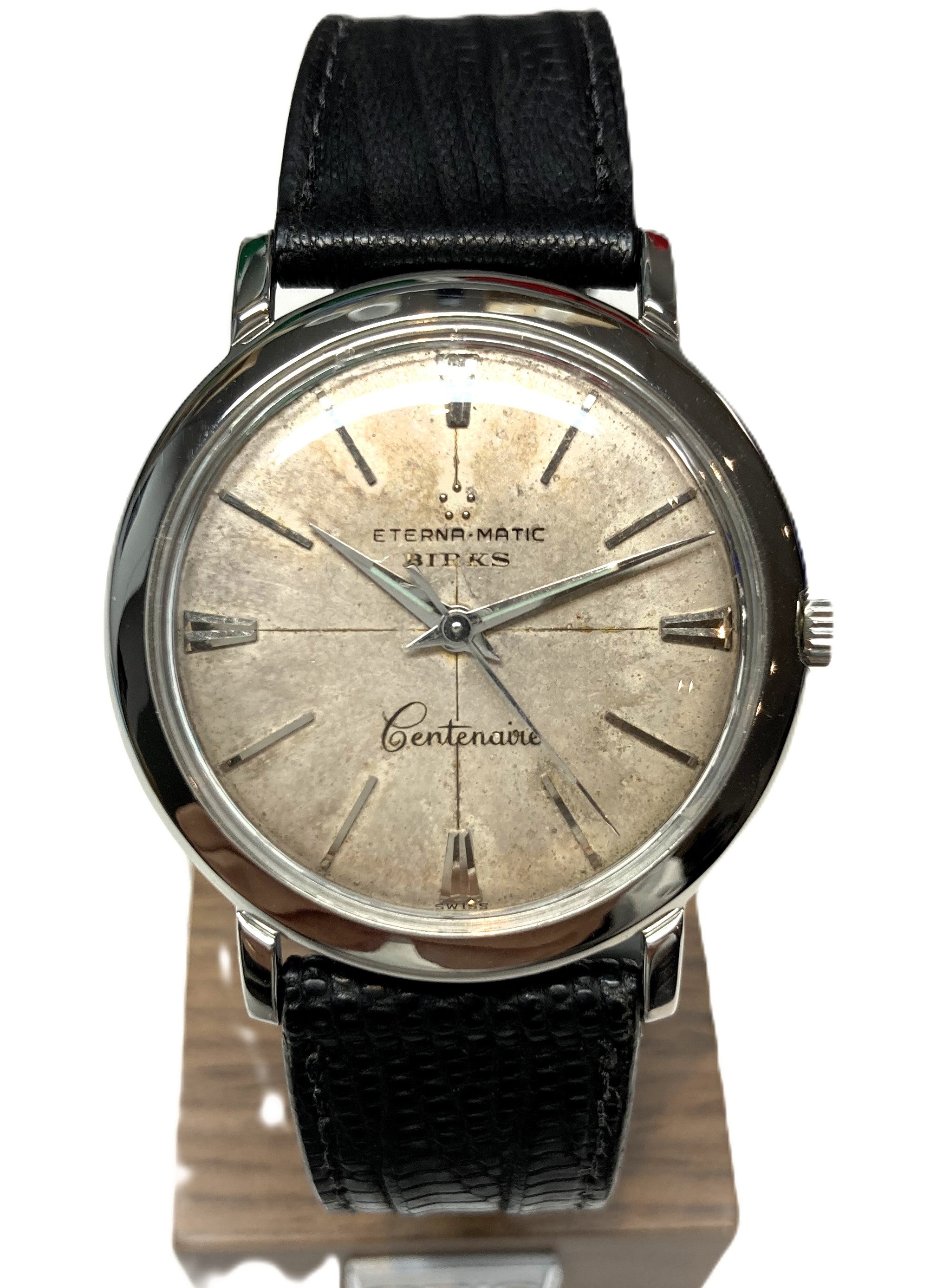 ◆ETERNAMATIC 36000 ファストビートメンズ 腕時計 10632 Eterna Matic Birks Centenaire – swisswatchshop