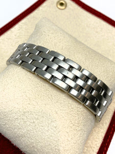 Cartier COUGAR LM STEEL QTZ STEEL BRAC. ref: 987904