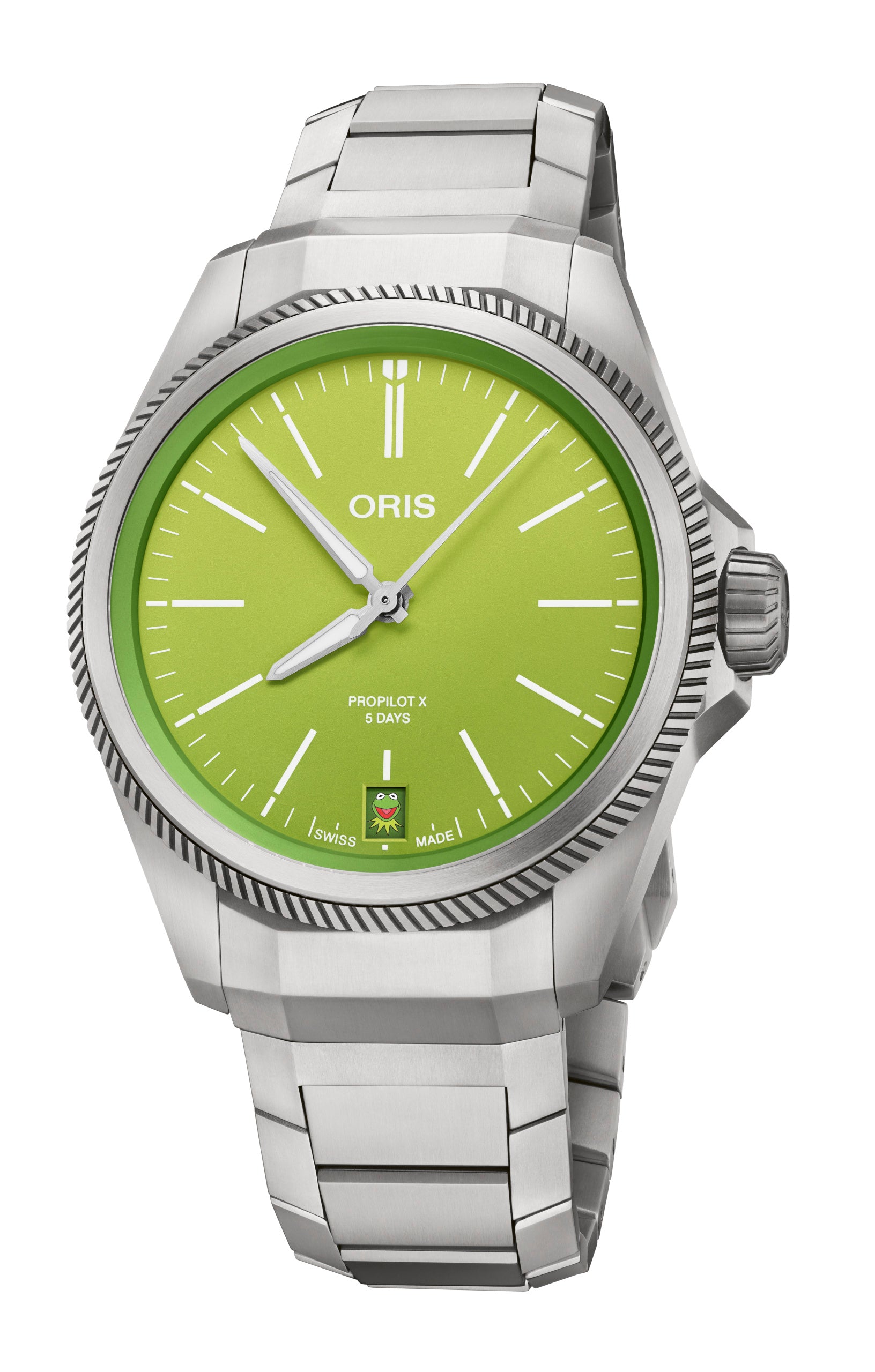 Oris ProPilot X Kermit Edition-01 400 7778 7157-Set