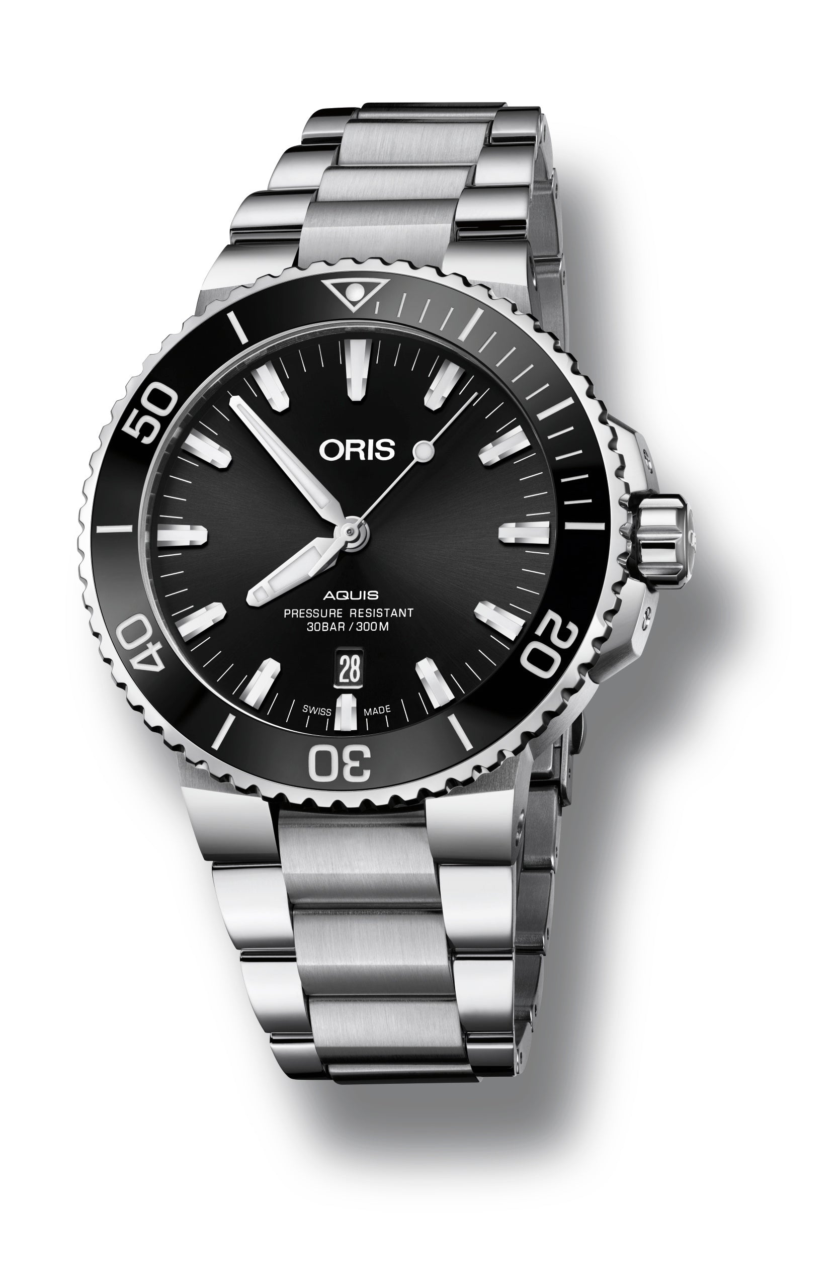 ORIS AQUIS DATE / 01 733 7730 4134-07 8 24 05PEB