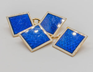 Boutons de manchette GUILLOCHE 18K